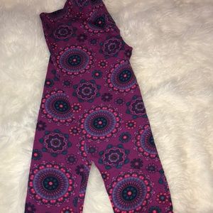 Colorful patterned leggings